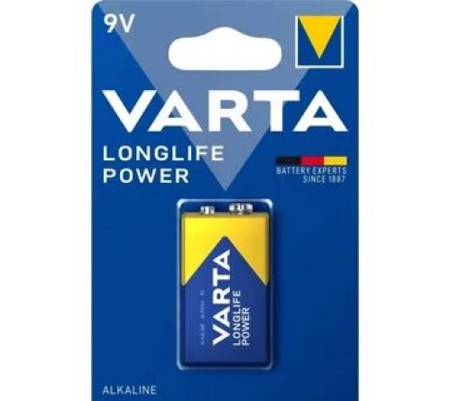 Батарейка Крона  VARTA            6LR61 (10)(50)  Блистер High Energy/ L Power (4922)