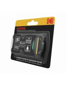 Сменные кассеты для бритья Kodak   Premium 5 лезвий 4 штуки для станка Prem..