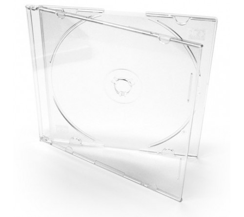 CD-BOX  1-CD    Прозрачный  SLIM  5мм    (200) Руб