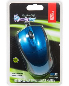 Мышь Smart Buy  325 B                     (USB,   800dpi,Optical) Blue Блис..