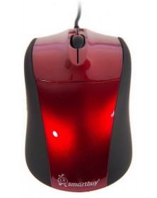 Мышь Smart Buy  325 R                     (USB,   800dpi,Optical) Red Блист..