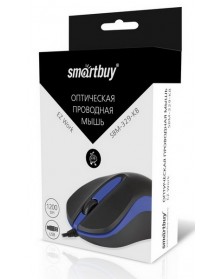 Мышь Smart Buy  329 K-B ONE         (USB,   800dpi,Optical) Black-Blue Коро..