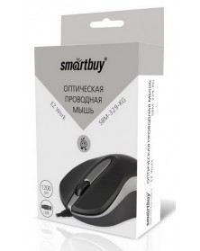 Мышь Smart Buy  329 K-G ONE         (USB,   800dpi,Optical) Black-Gray Коро..