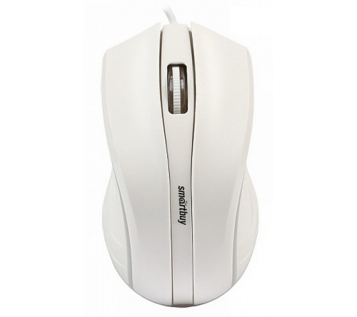 Мышь Smart Buy  338 W ONE           (USB,   800dpi,Optical) White Блистер