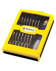 Набор отверток BAKKU BK-6030 30 in 1 Yellow Box..