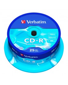 CD-R           VERBATIM-80  52x  (Cake   25)(200)  DL