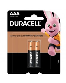 Батарейка DURACELL      LR03  Alkaline  (    2BL)(24/96)  BASIC CN..