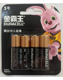 Батарейка DURACELL      LR6    Alkaline  (    4BL)(48/288)  BASIC ( CN)..