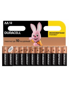 Батарейка DURACELL      LR6    Alkaline  (  12BL)(144)  BASIC..