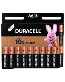 Батарейка DURACELL      LR6    Alkaline  (  18BL)(180)  BASIC / PLUS..