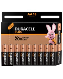 Батарейка DURACELL      LR6    Alkaline  (  18BL)(180)  BASIC / PLUS..