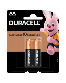 Батарейка DURACELL      LR6    Alkaline  (    2BL)(24/96)  BASIC CN..
