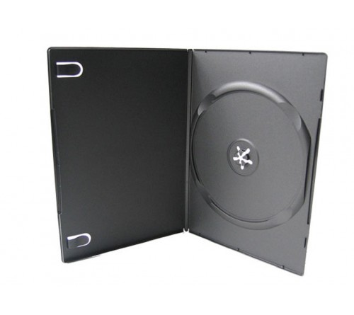 DVD бокс Slim 7 мм   ОДИНАРНЫЙ  Глянцевый (100) Руб Grey Color