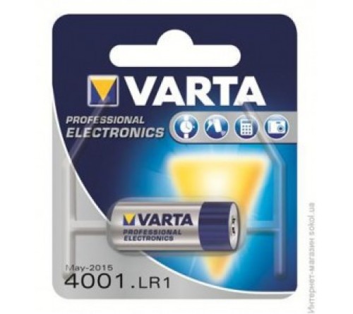 Батарейка Сигналка  VARTA             LR1  1,5V (  1BL)(100)(1000)