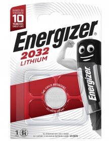 Батарейка ENERGIZER     CR2032  ( 1BL) Lithium 3 V (  10)..