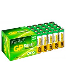 Батарейка GP SUPER       LR03  Alkaline  (    40)(200)(1000)