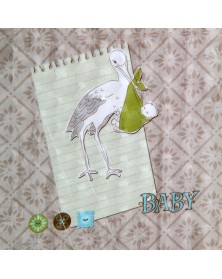 Ф/Альбом  Pioneer  (121333)  100ф 10*15см, ПП карм., 3D эффект, Baby       ..