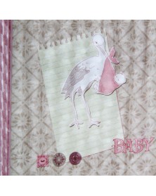 Ф/Альбом  Pioneer  (121334)  100ф 10*15см, ПП карм., 3D эффект, Baby       ..