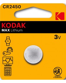 Батарейка KODAK              CR2450  ( 1BL)(  60)(120)..