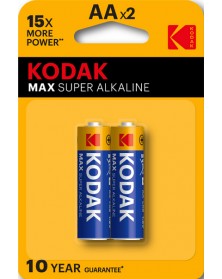 Батарейка KODAK             LR6  Alkaline  (  2BL)(40)(200)  MAX  ..