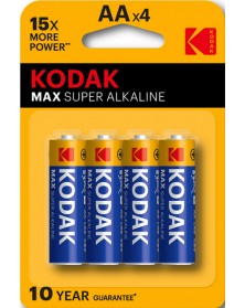Батарейка KODAK             LR6  Alkaline  (  4BL)(80)(400)  MAX..