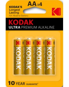 Батарейка KODAK             LR6  Alkaline  (  4BL)(80)(400)  ULTRA PREMIUM..