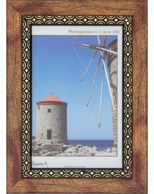 ФотоРамка пластик FA 10*15 Арабеска - Медь                                        (50)