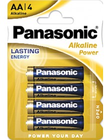 Батарейка PANASONIC     LR6  Alkaline  (  4BL)(48)(240)  Alkaline Power..