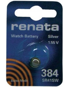 Батарейка RENATA    R384, SR 41 SW   (10/100)..