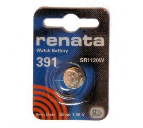 Батарейка RENATA    R391, SR 1120 W  ( G8 )   (10/100)