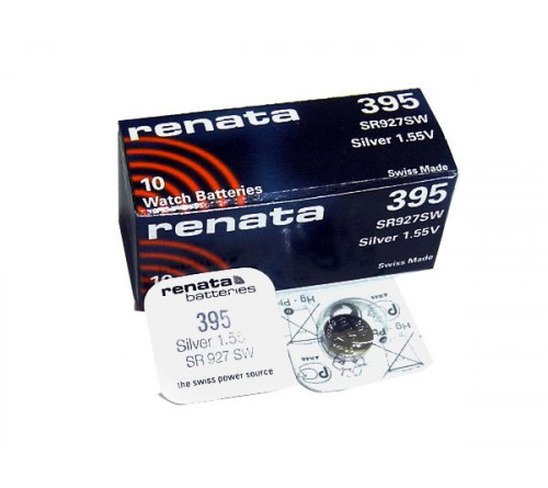 Батарейка RENATA    R395 SR927  SW  (G7)  (10/100)