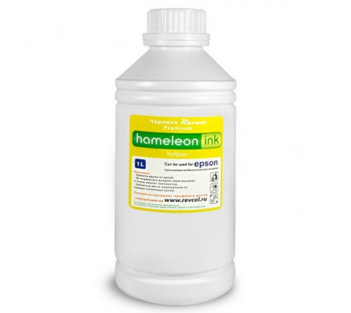 Чернила Hameleon Epson.  270 - 1 л (Yellow Dye) Premium Т0824(04)(0804)