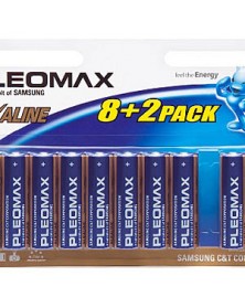 Батарейка SAMSUNG       LR6  Alkaline  (8+2BL)(100)(600)  Pleomax..