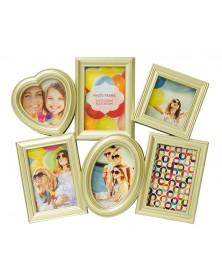 Ф/Рамка ЯМ FFC-2001  комби Fotografia 6 фото (4-10*15 + 12.5*12.5 + 10*10 с..