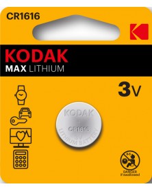 Батарейка KODAK              CR1616  ( 1BL)(  60)(120)..