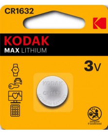 Батарейка KODAK              CR1632  ( 1BL)(  60)(120)..
