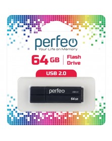 USB Флеш-Драйв  64Gb  Perfeo  C 01 G2 Color Mix