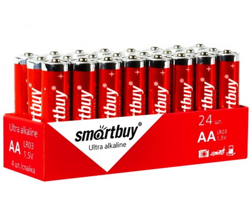 Батарейка SMARTBUY     LR6  Alkaline  (    24)(24)(480)