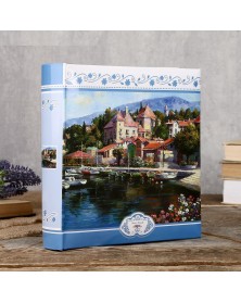 Ф/альбом ЯМ 200 ф.FA-BBM200 - 123 Городской пейзаж, Книжный переплёт    (12)