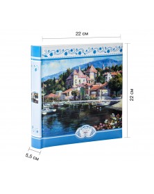 Ф/альбом ЯМ 200 ф.FA-BBM200 - 123 Городской пейзаж, Книжный переплёт    (12)