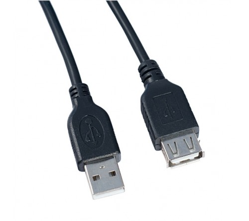 Кабель  Perfeo (U4502) USB2.0 A вилка - USB2.0 A розетка 1.0м  пакет (  80) Удлинитель