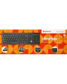 Клавиатура DEFENDER    530    UltraMate        (USB)         Black..