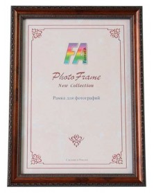 ФотоРамка пластик FA 30*40 Кружево - шоколад                               (15)