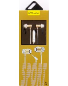 Гарнитура Mosidun Z 16!                    (Вакуумная)             (10) Gold   HiFi ДУ Sport 45
