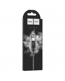 Кабель  USB - 8-pin Hoco X  14 1.0 m, 2.0A, Black, коробочка Силикон..