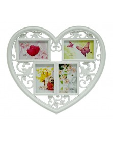 Ф/Рамка ЯМ FFC-1025  комби Fotografia 4 фото 10*15,  белая                 ..