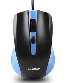 Мышь Smart Buy  352 BK ONE          (USB,   800dpi,Optical) Blue-Black Коро..