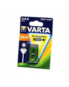 Аккумулятор VARTA        R03   (  550mAh)(2BL)(20) Solar