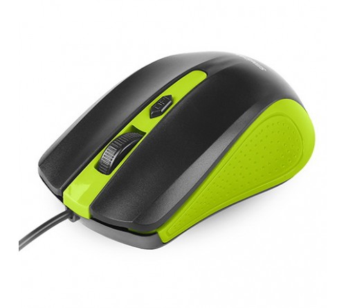 Мышь Smart Buy  352 GK ONE         (USB,   800dpi,Optical) Green-Black Коробка