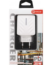 Сетевое Зарядное Устройство 220V- 1*Type-C выход + 1*USB  TZ 53 A-31 4.0A W..
